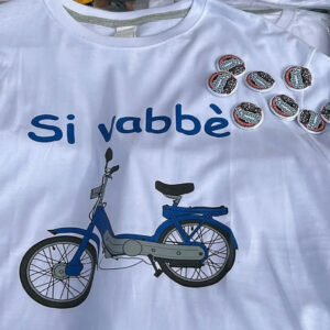 Maglietta "Si Vabbè" Bianca